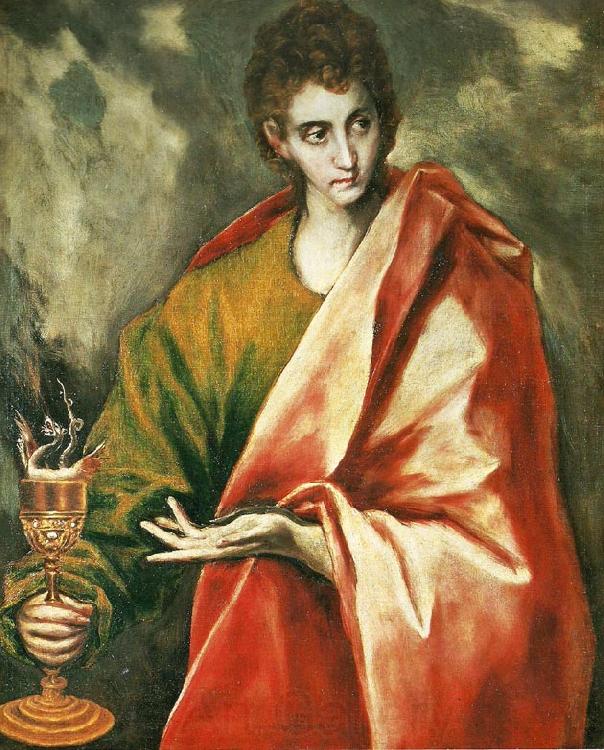 El Greco st john the evangelist